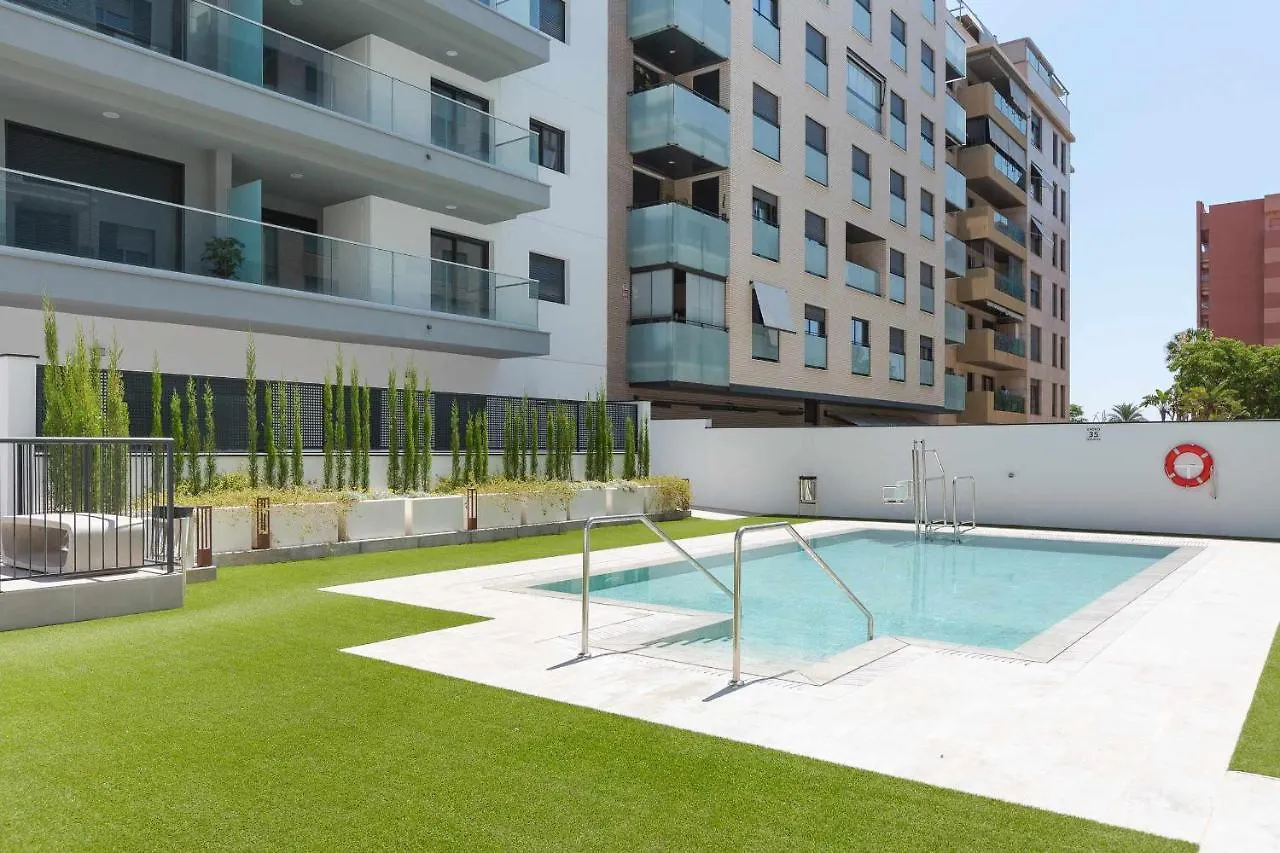 Appartement Sunny Art In Malaga Beach Spanje